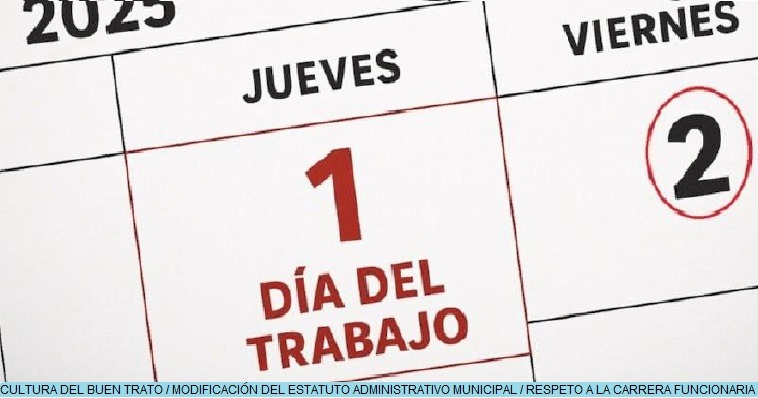 ¡FELIZ DÍA DEL TRABAJO!