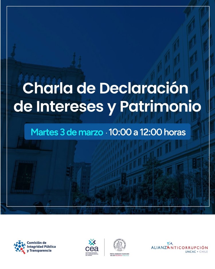 Charla de Declaración de Intereses y Patrimonio